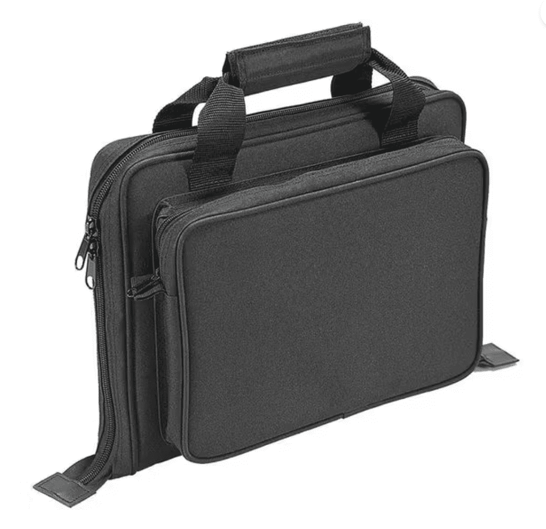  Pistolen Tasche Deluxe, Cordura, schwarz