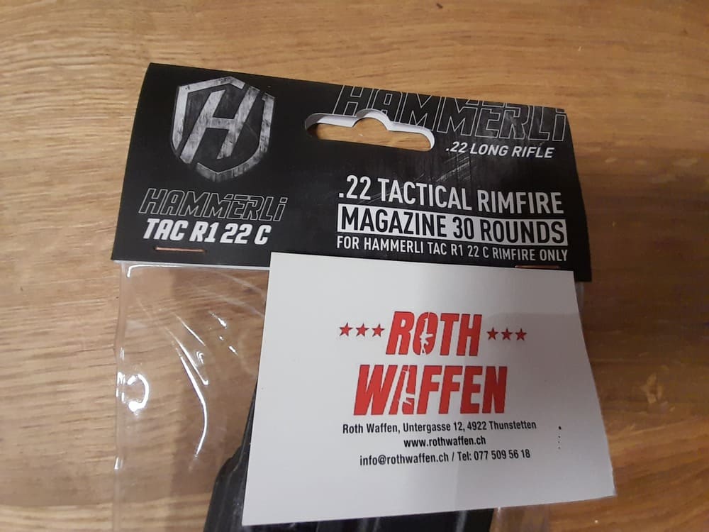 Magazin zu Hämmerli Tac R1 Kaliber .22lr, 30Schuss