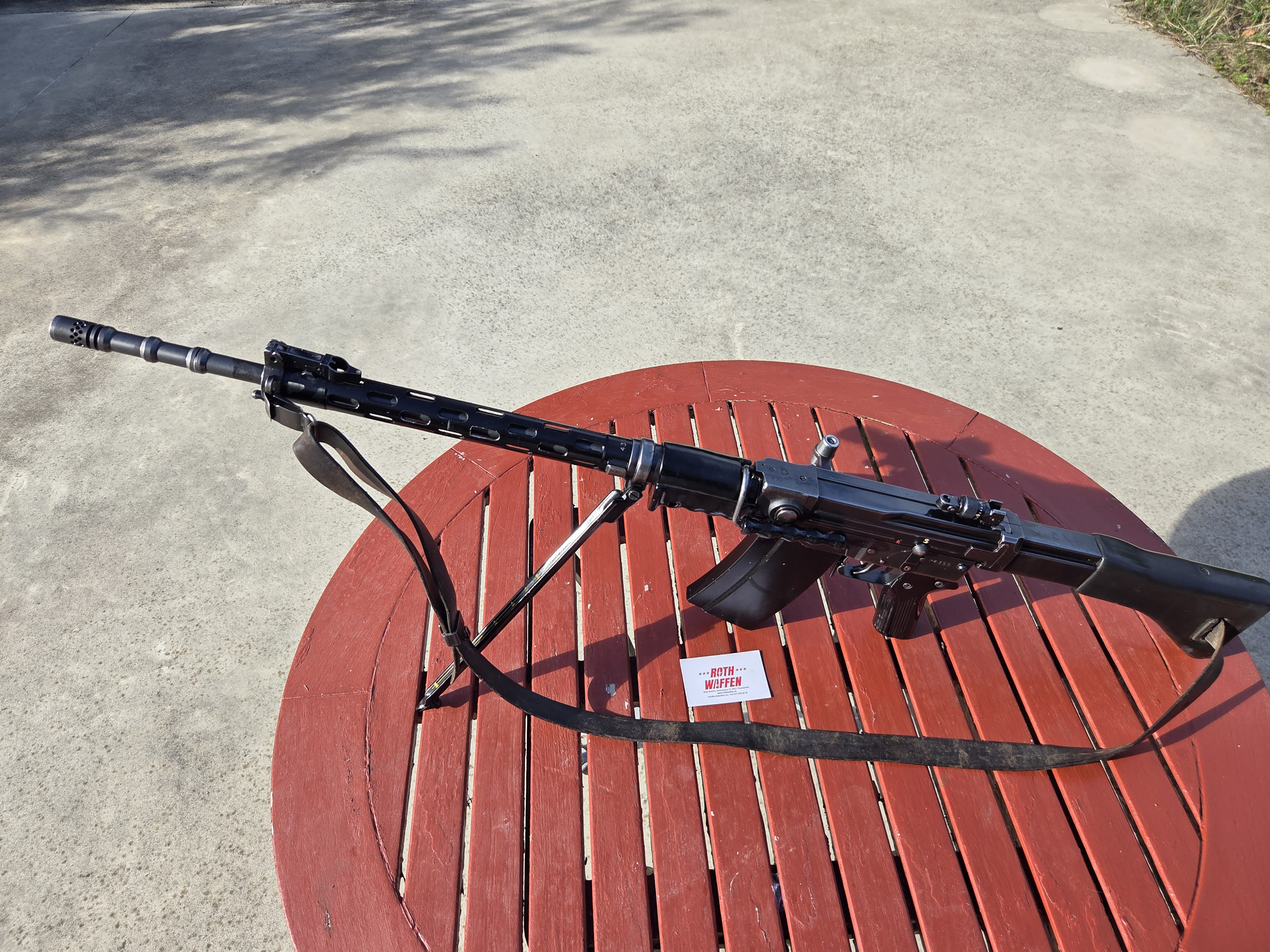 Halbautomatische Büchse STGW. 57 Kaliber 7.5x55