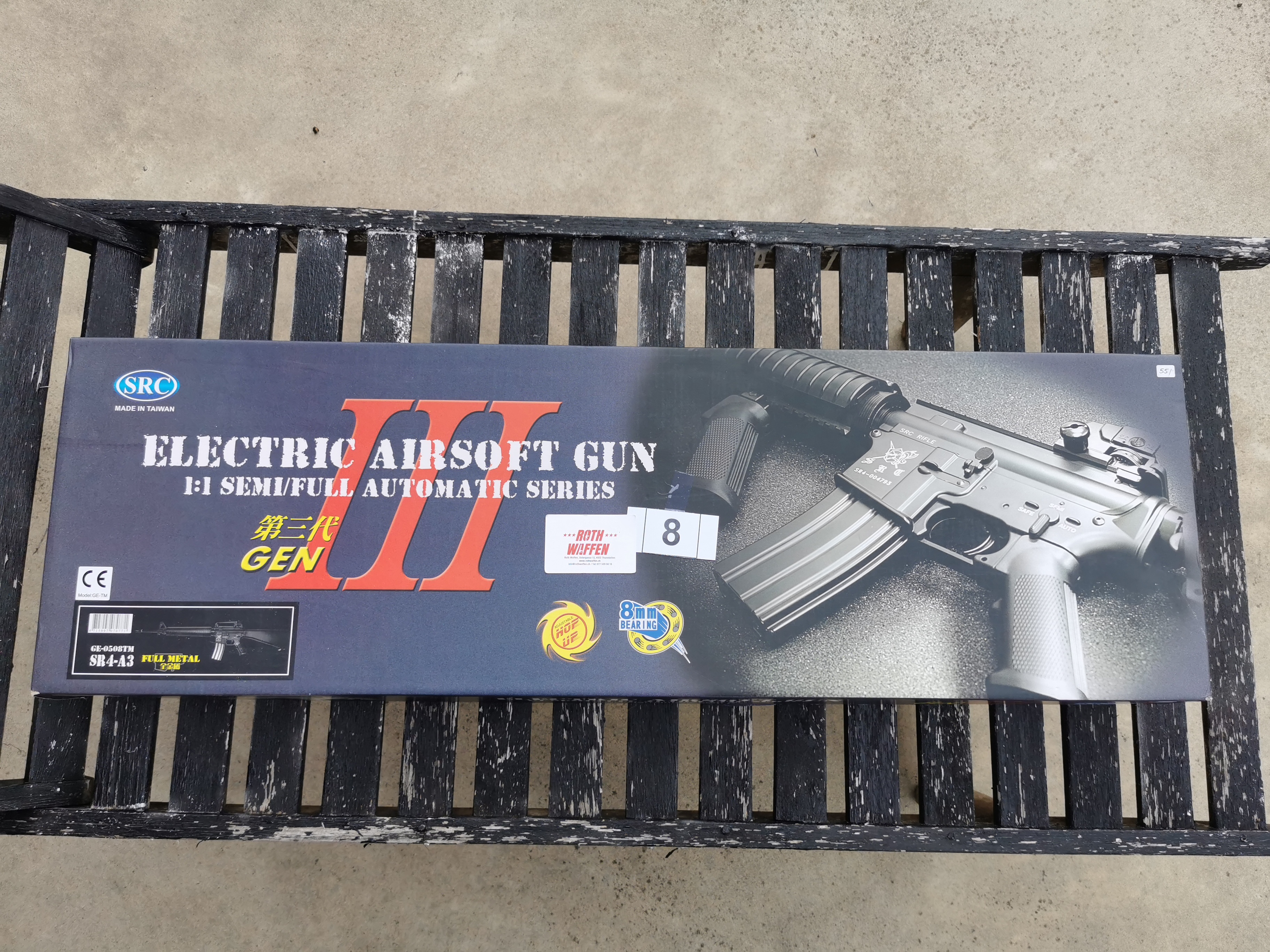 Airsoft Gewehr SRC M16 A3 Gen 3 AEG/ 551