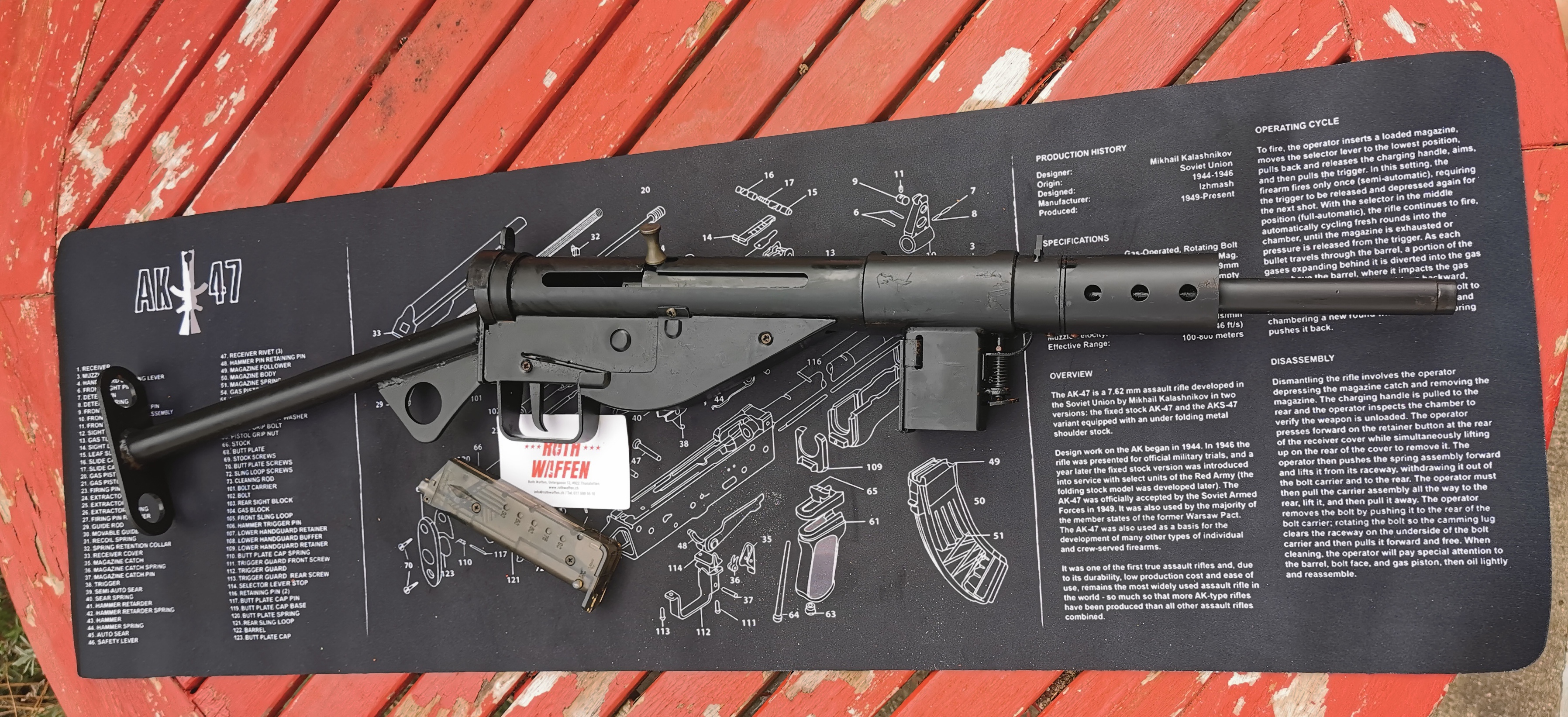 Airsoft Gewehr AGM Stern MK2 AEG / 829