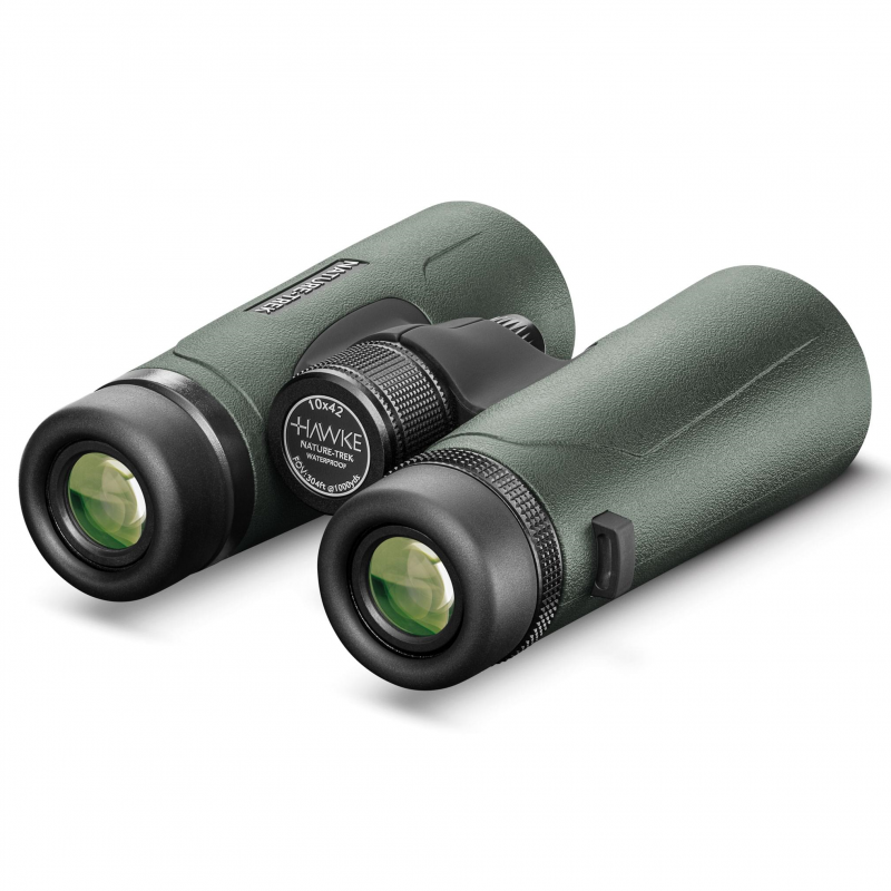 Hawke Nature Trek Fernglas 10x42 Grün, BAK4 | Waterproof