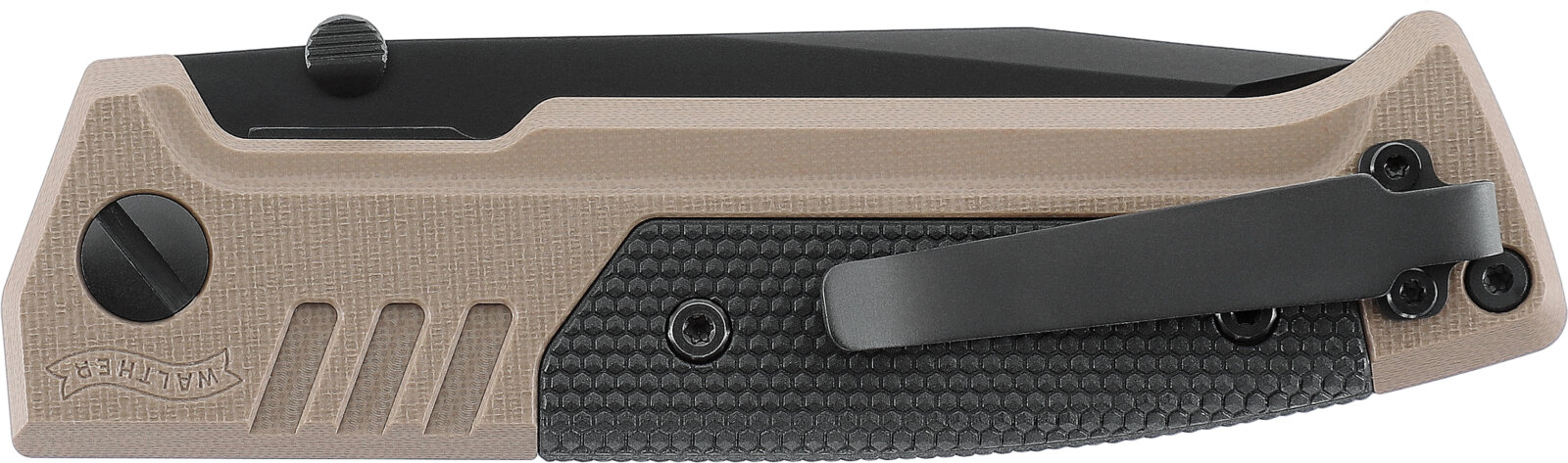 Walther Klappmesser PDP Tanto FDE
