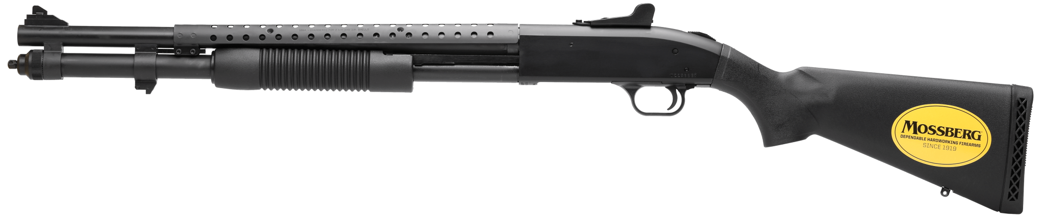 Mossberg Pumpflinte 590, Kal 12/76 20", 8+1Schuss