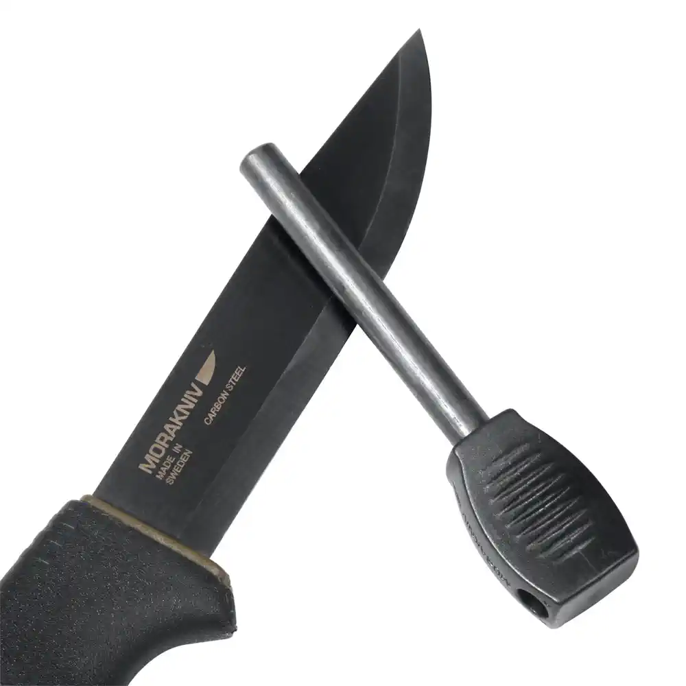 Morakniv Messer Bushcraft Survival Black Blade schwarz