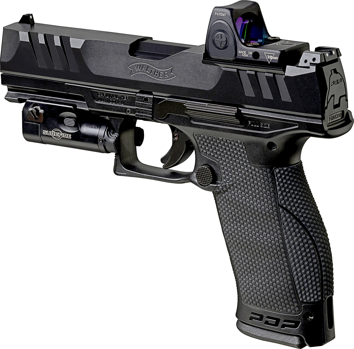 Walther PDP FS 4", Kal. 9mm Para, 18 Schuss - Full Size, Optic Ready