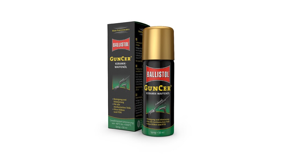 Ballistol GunCer Keramik Waffenöl Spray 50 ml
