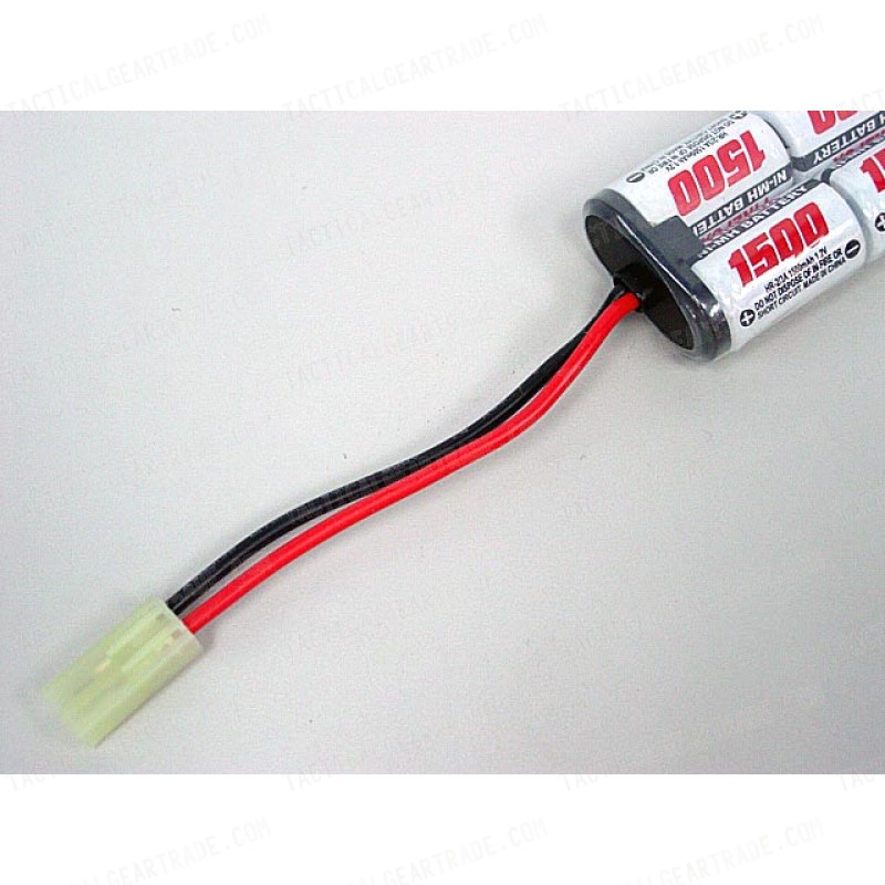 Airsoft Akku Firefox Ni-MH 9,6 V, 1500 mAH, Typ small