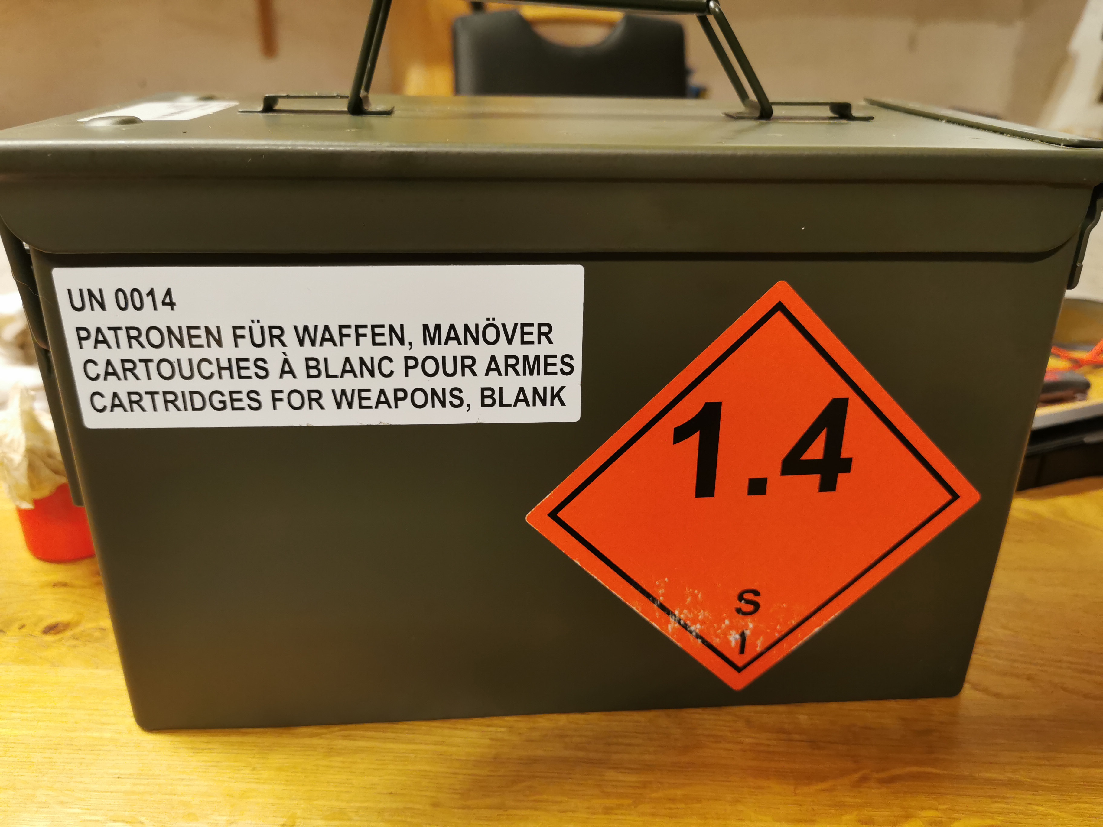 Original Ruag Ammotec Munitionskiste Switzerland