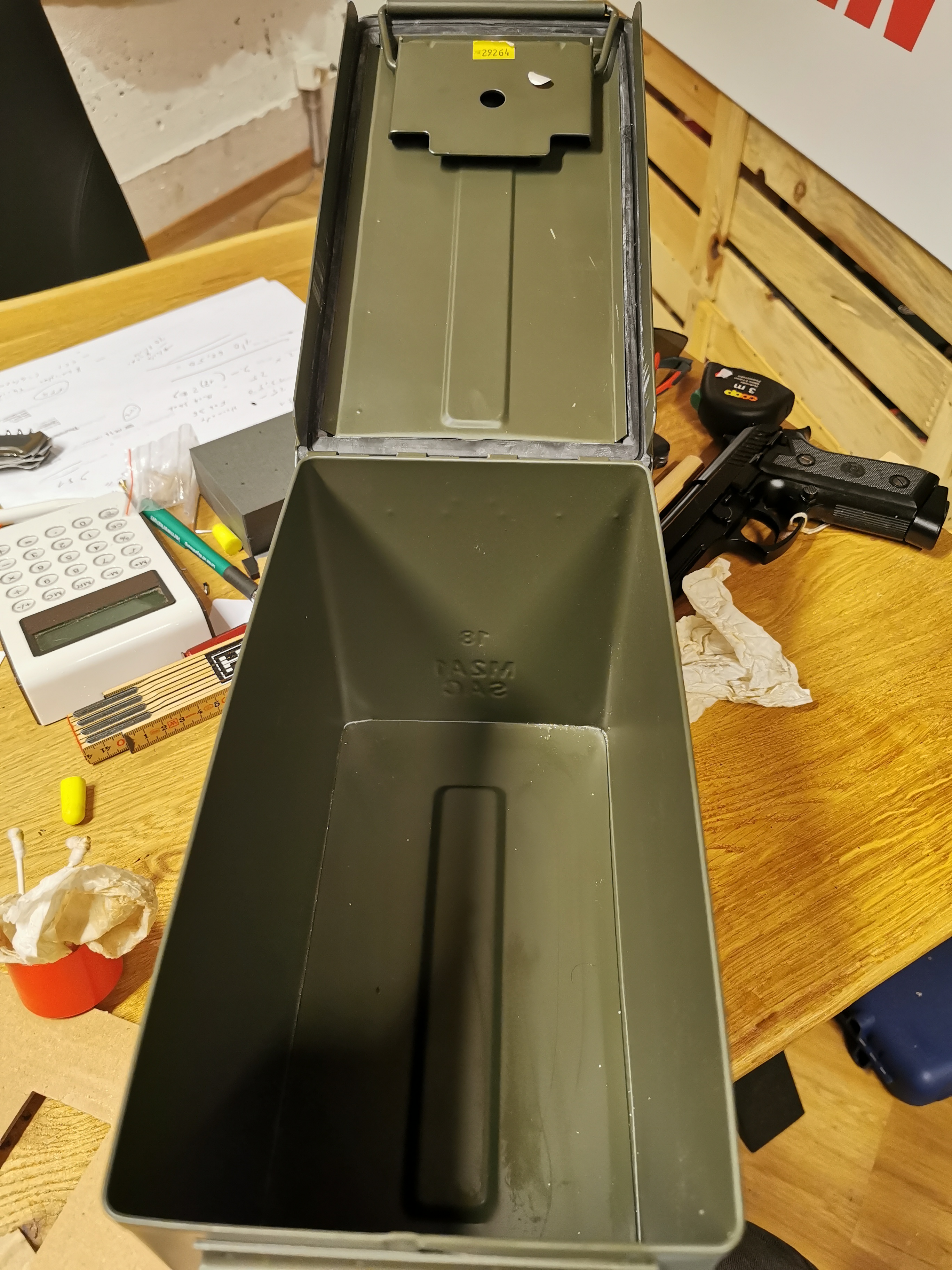 Original Saltech Munitionskiste Switzerland