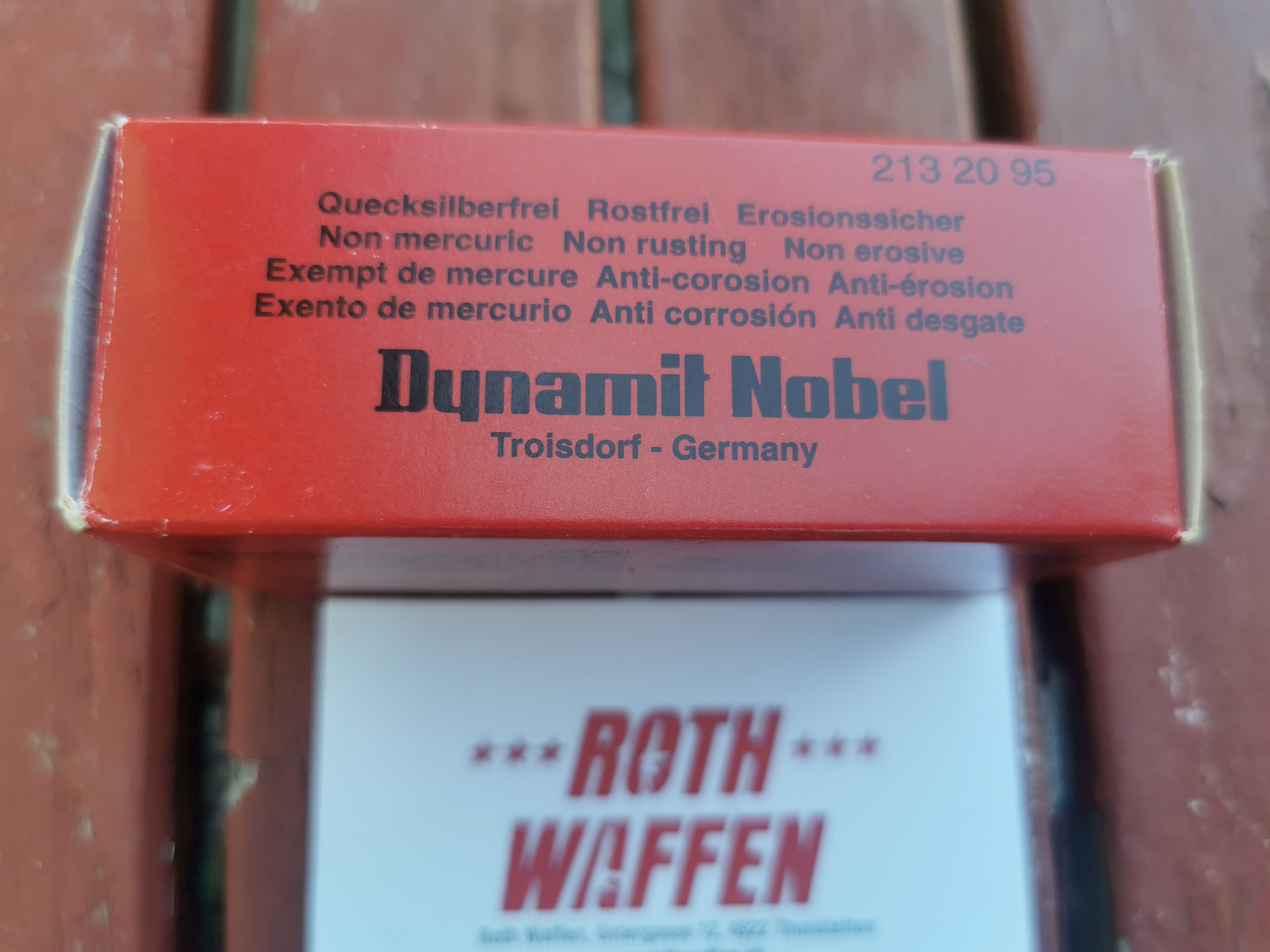 Occasion Flobert Schrotpatronen 9mm RWS von Dynamit Nobel Germany