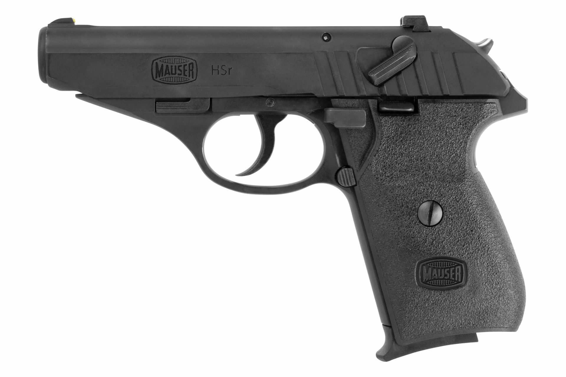 Pistole Mauser HSR Kal. .22LR, schwarz