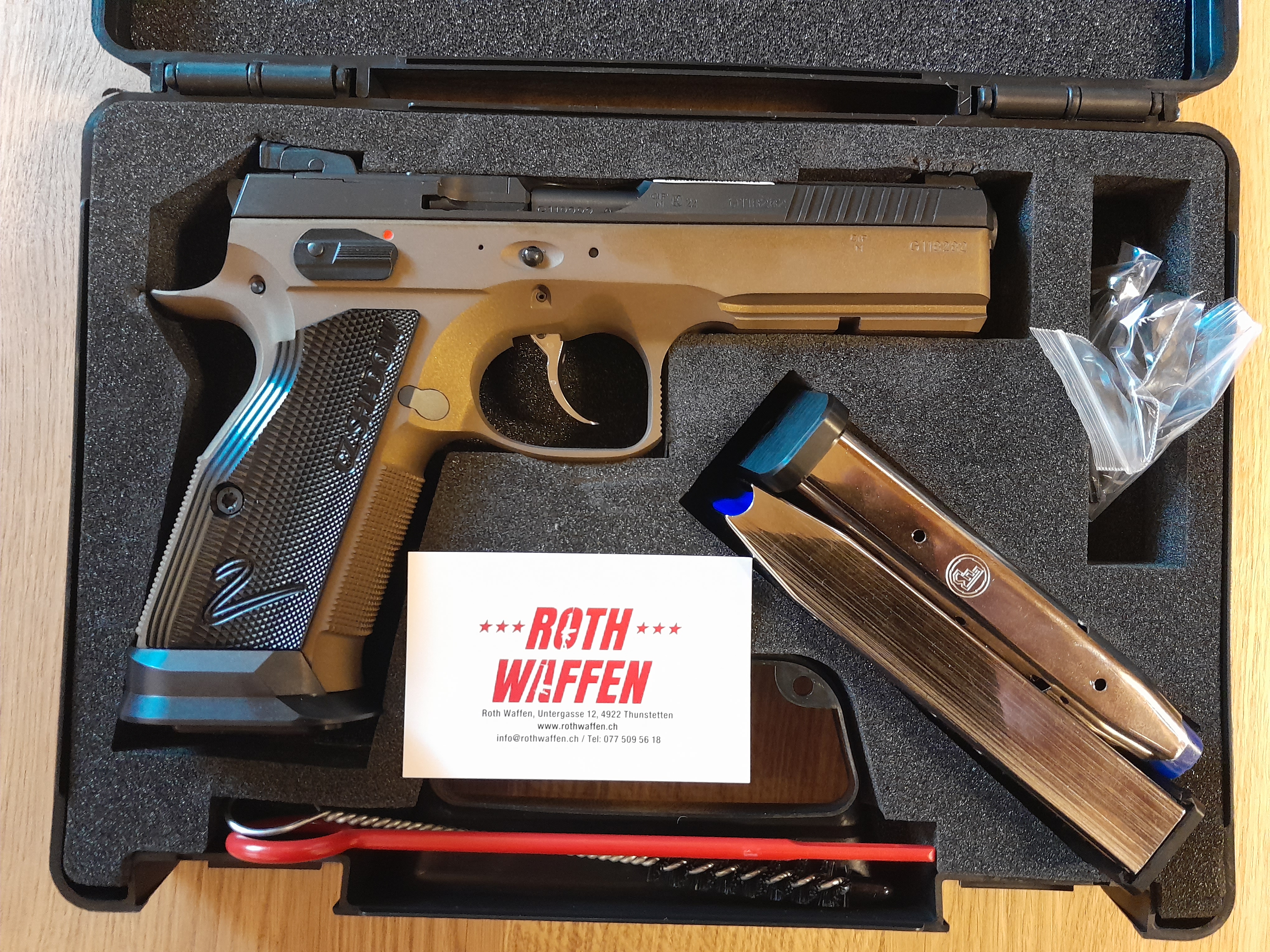 CZ Pistole Shadow 2 Urban Grey Kaliber 9mm Para