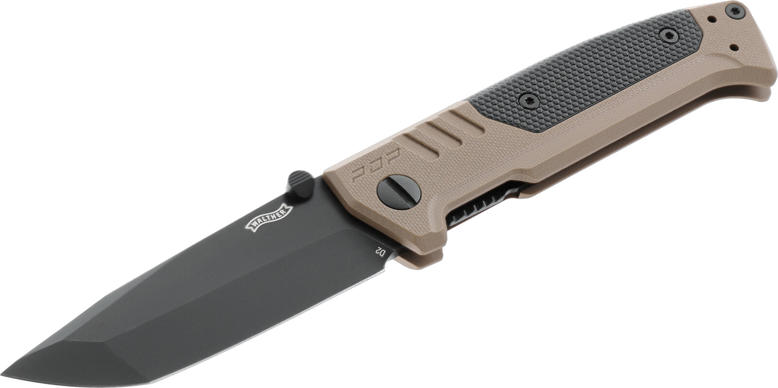 Walther Klappmesser PDP Tanto FDE