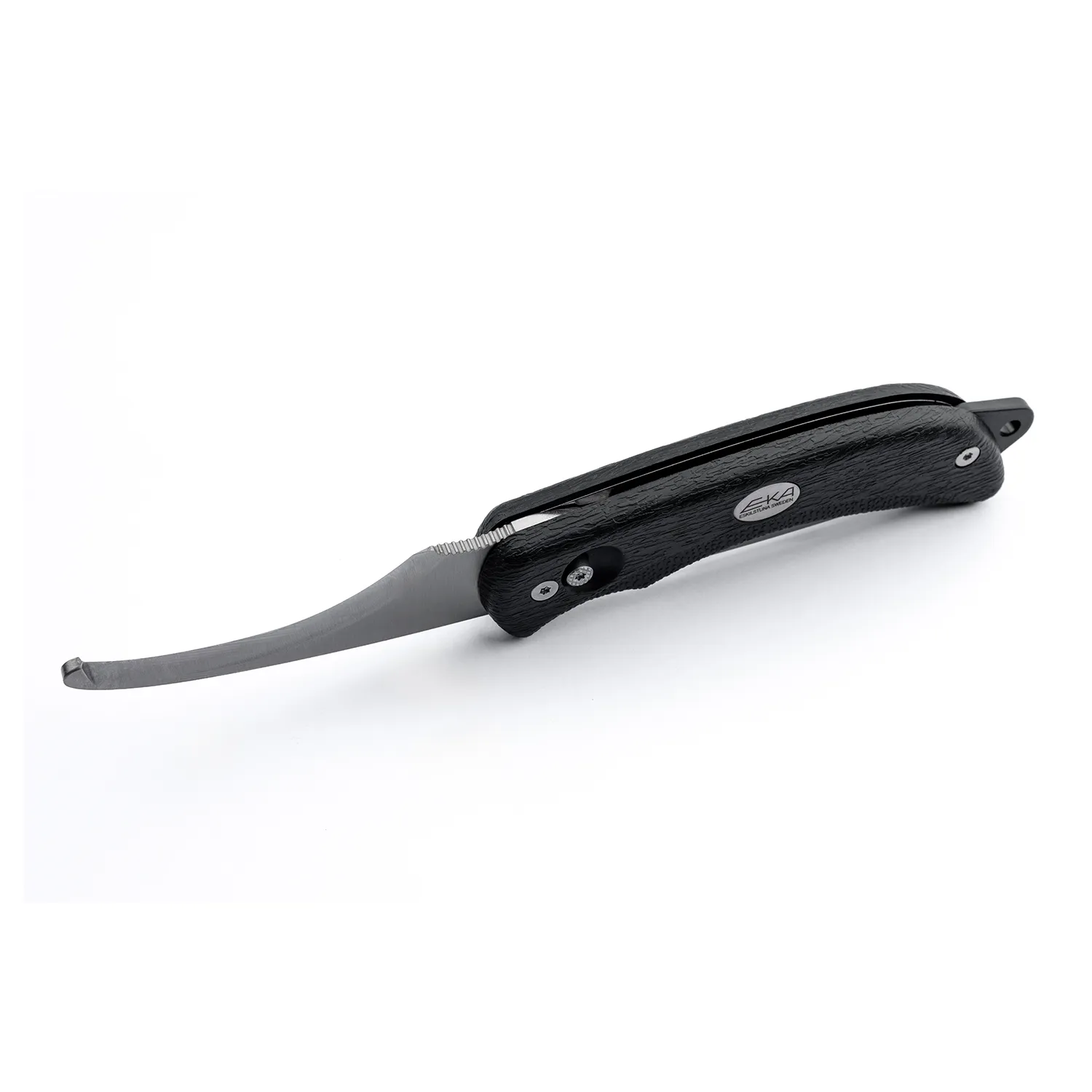 EKA SwedBlade G5 Black, Steel, mit Etui / avec etui 