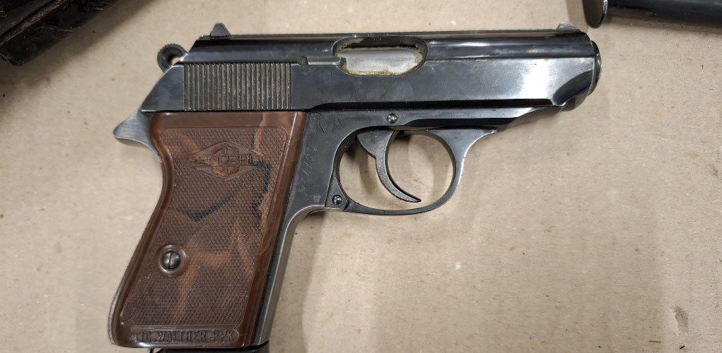 Occasion Manurhin PPK 7.65 mm Browning – Holster + Ersatzmagazin