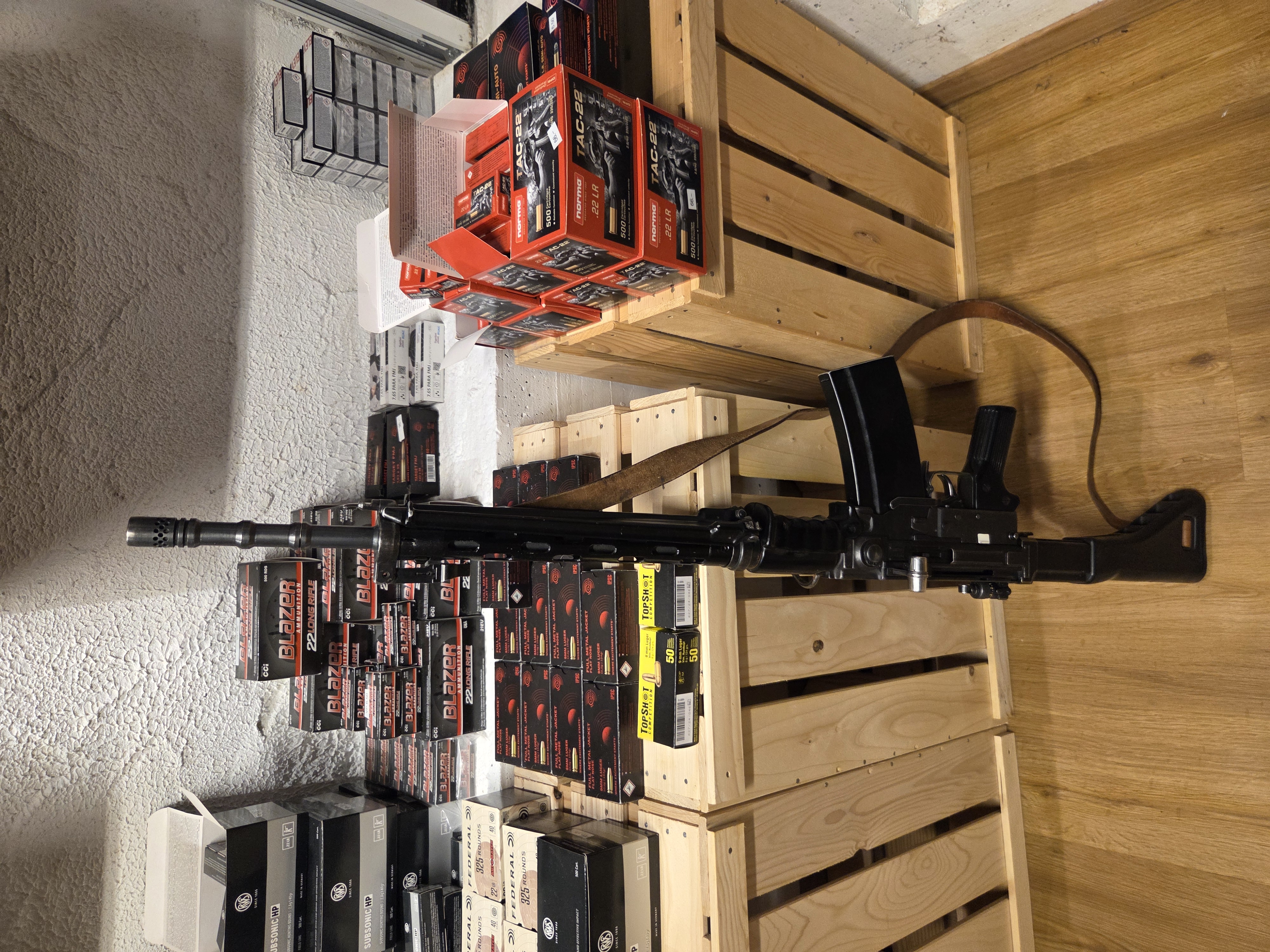 Halbautomatische Büchse STGW. 57 Kaliber 7.5x55