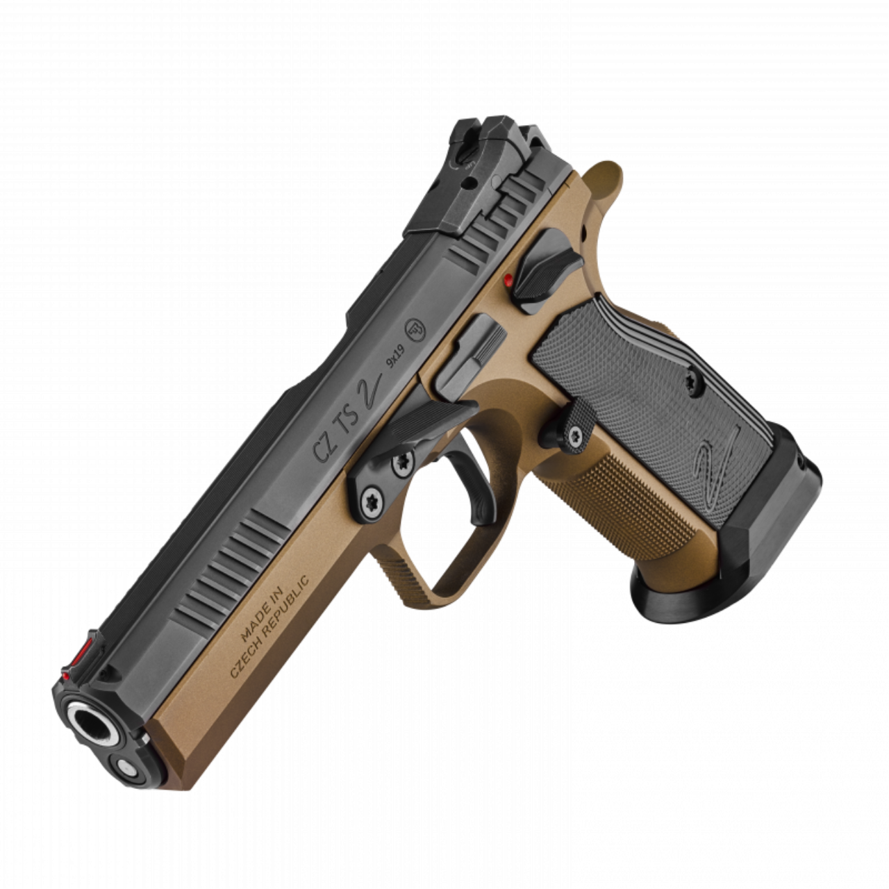 Pistole CZ TS 2 Deep Bronze 9mm Para 20-Schuss