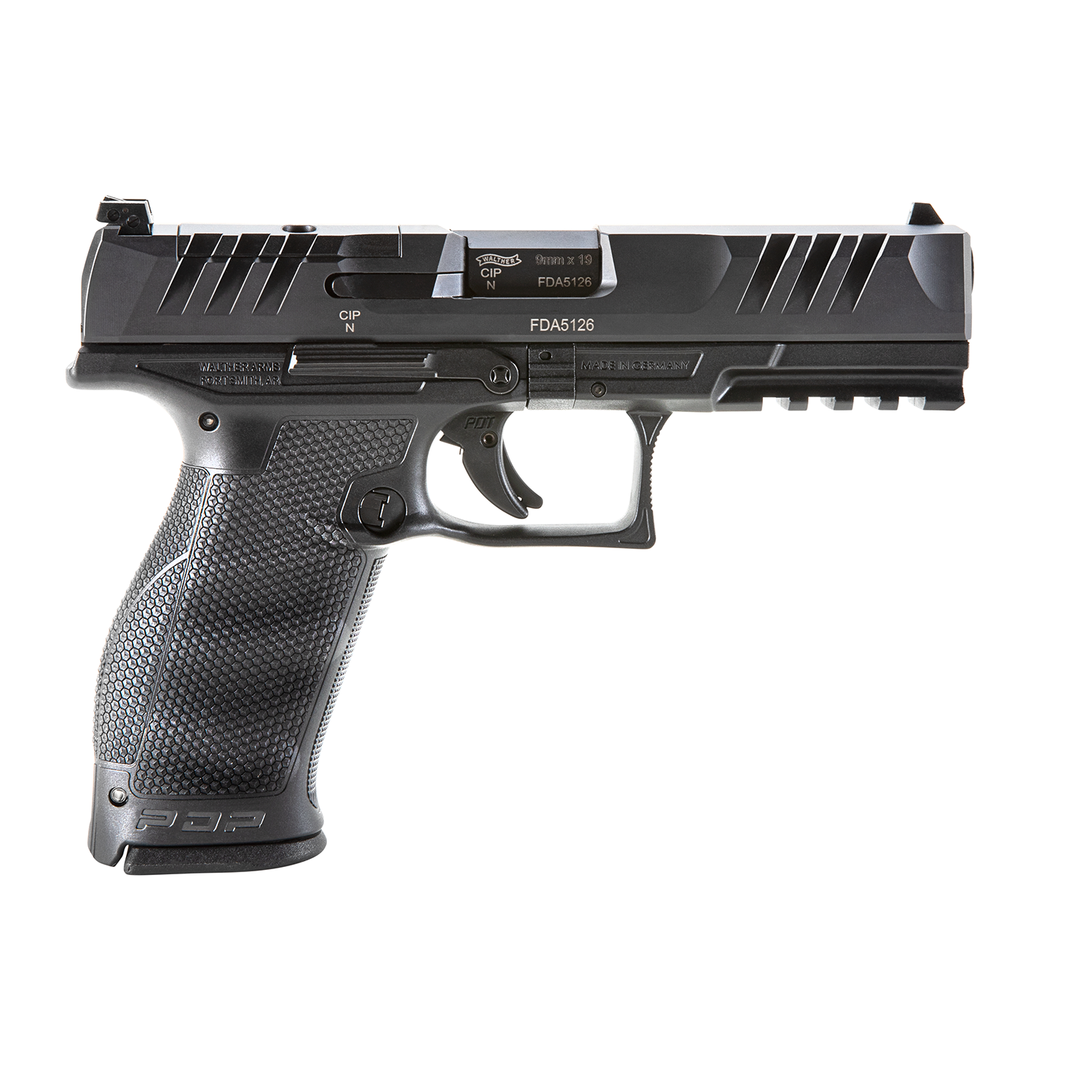 Walther PDP FS 4", Kal. 9mm Para, 18 Schuss - Full Size, Optic Ready