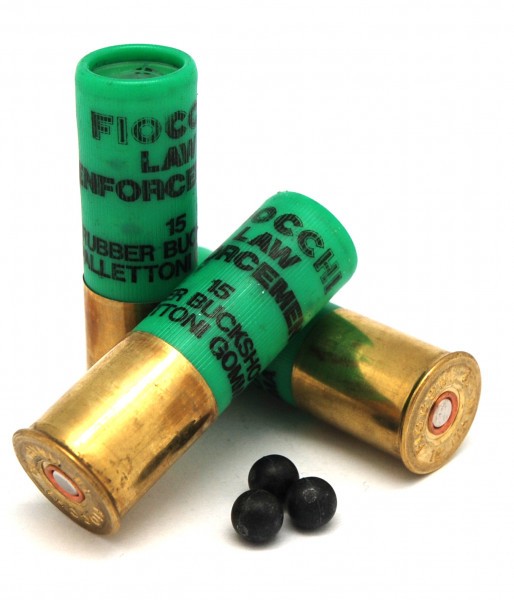 Fiocchi Rubber Buckshot Kaliber 12/70, Gummischrott