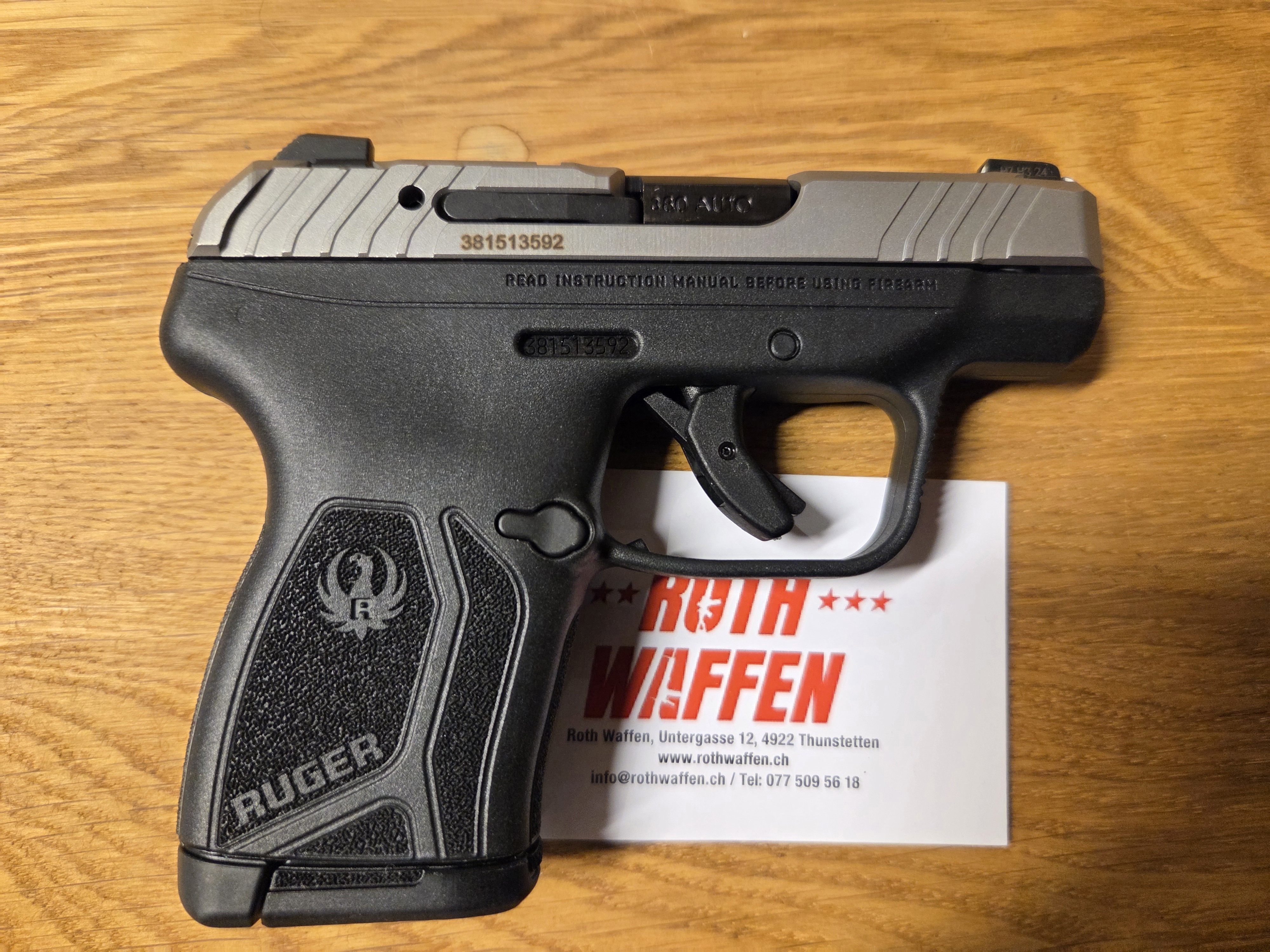 LCP MAX, .380 Auto, 2.80", 10-rds, Matte Stainless 