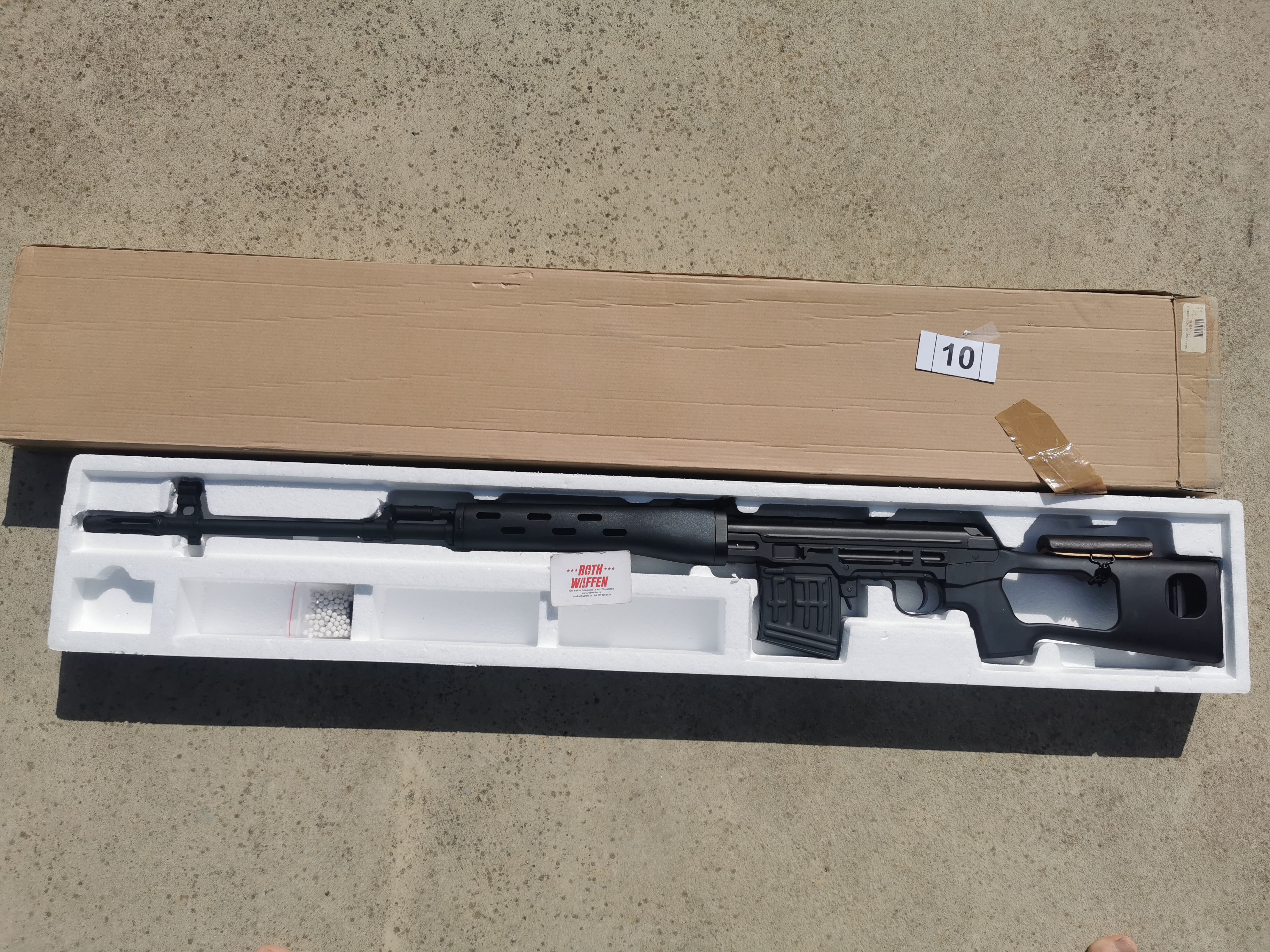 Airsoft Gewehr A & K Dragunov Federdruck
