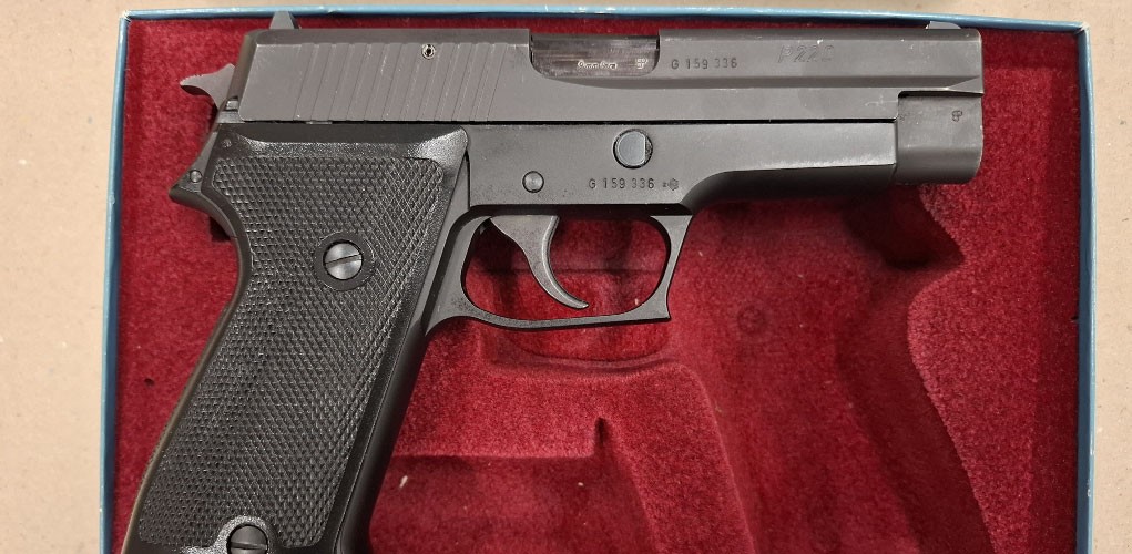 Occasion SIG Sauer P220 9 mm Para – Originalbox
