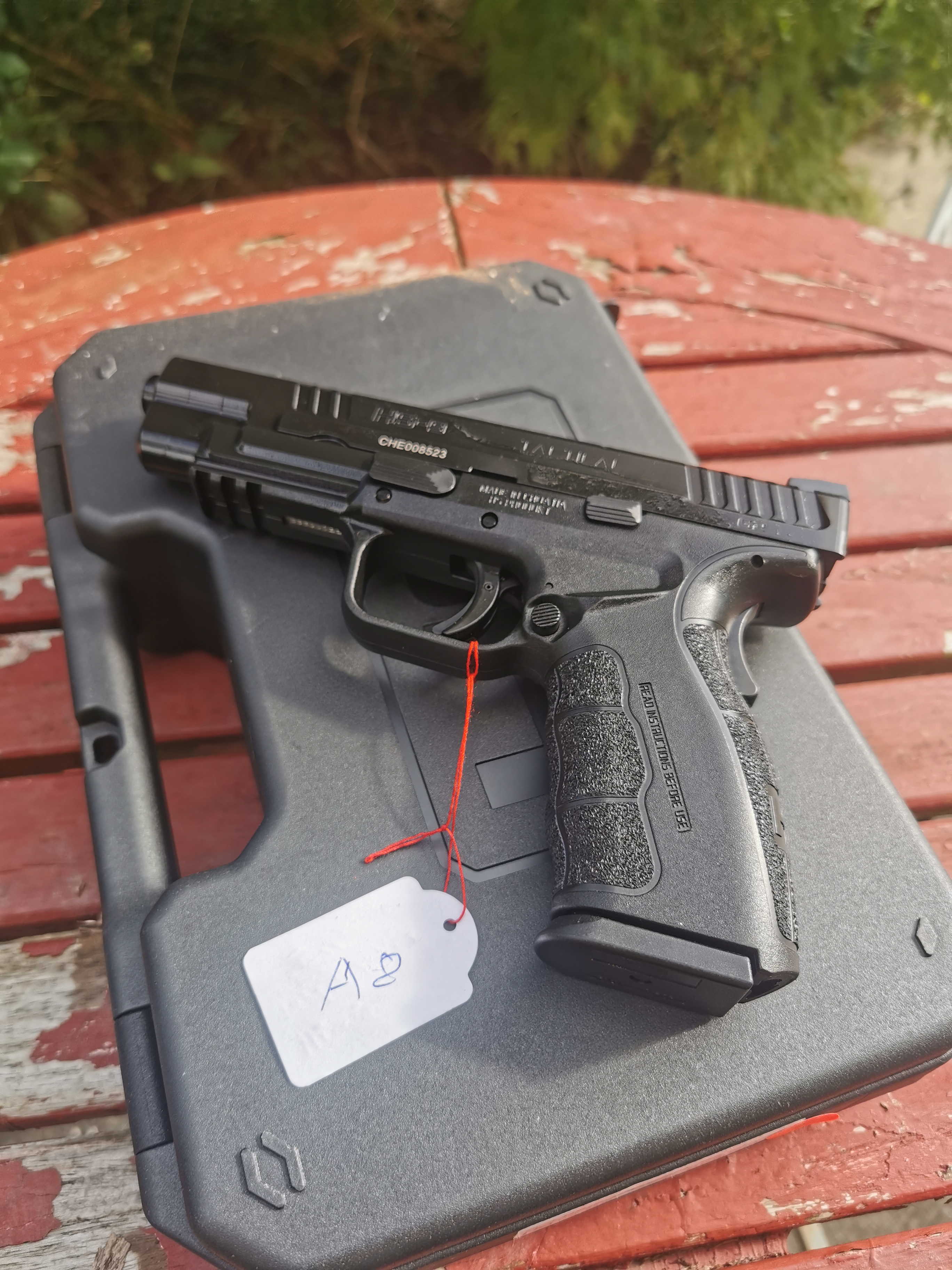 Pistole HS-9 G2 Tactical 5.0 9 mm Para, 16 Schuss