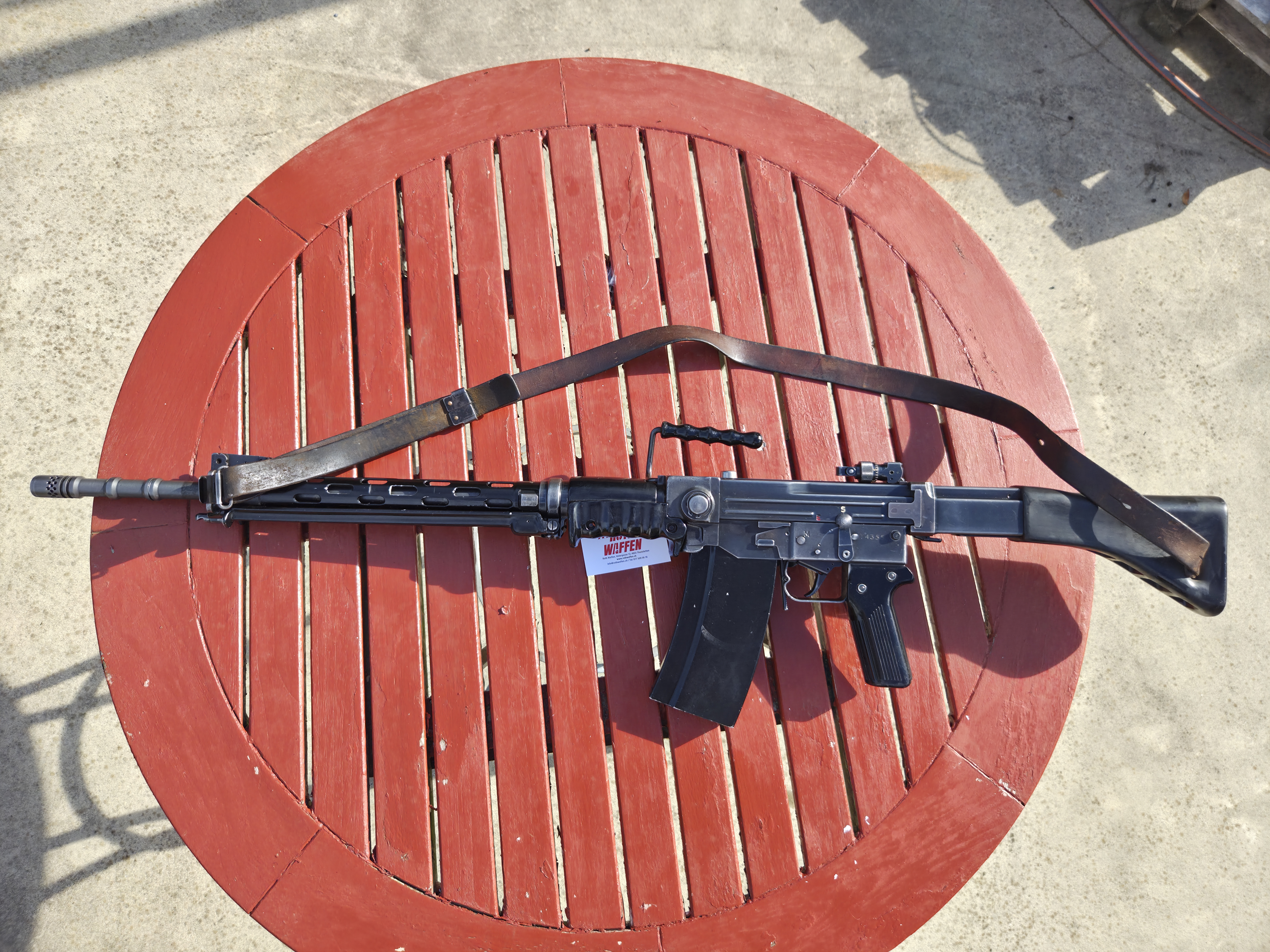 Halbautomatische Büchse STGW. 57 Kaliber 7.5x55