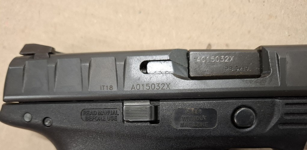 Beretta APX Full Size 9 mm Para Occasion – Nr. A015032X