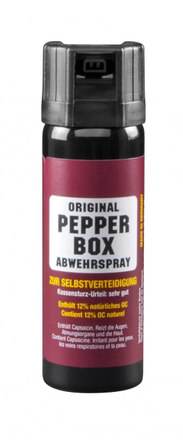 Pepper-Box gross, 63 ml mit Nebel Kassensturz: Sehr gut!