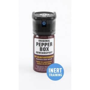Pepper-Box Training Pfefferspray klein 40 ml mit Flip Top