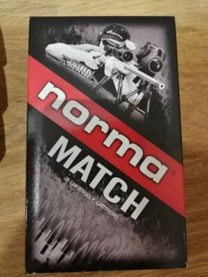 Norma Munition Match Kaliber 7.5x55 HPBT 10.9g
