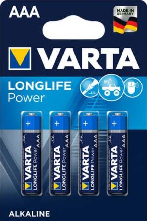 Varta Batterie AAA / LR03, 4er Blister
