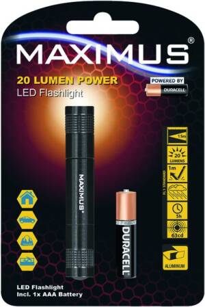 Duracell MAXIMUS Flashlight M-FL-003-DU