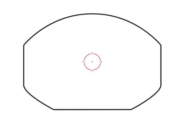 Hawke Reflexvisier Circle Dot Weitwinkel, 2 MOA, 8 Helligkeits-Stufen