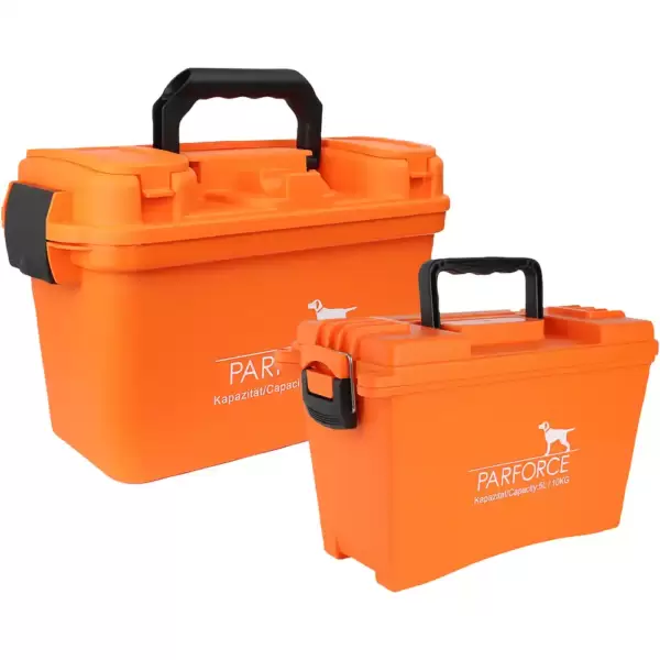 Parforce Transport- und Munitionsbox – 2er-Set Orange