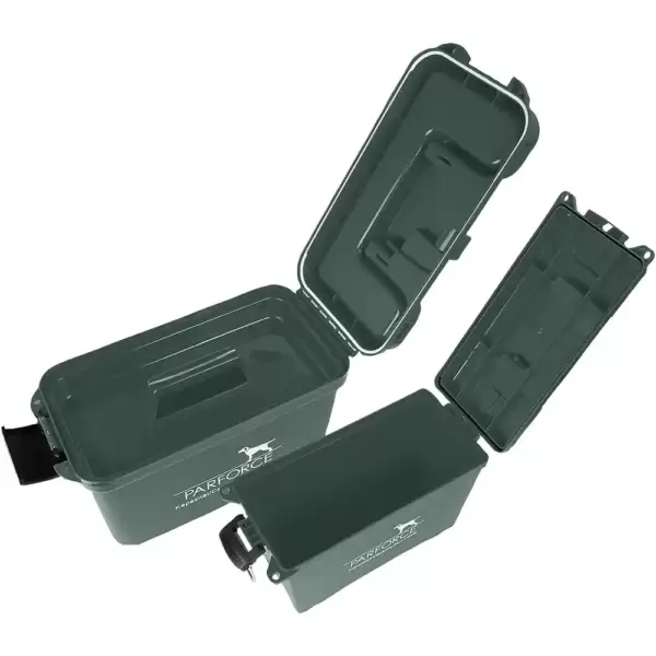 Parforce Transport- und Munitionsbox – 2er-Set Olive